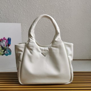 おすすめプラダ ソフト パデッドナッパレザー ハンドバッグ 本物 puh37363