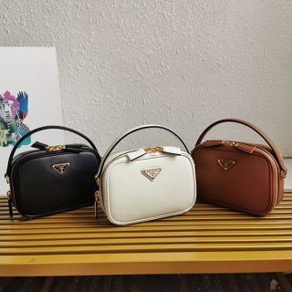 新作【プラダ】オデット レザー ミニバッグ 本物 全3色 1BP220