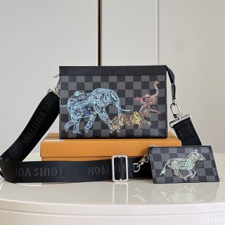 【人気】ルイヴィトン ガストンウエアラブルウォレット 本物 N64608