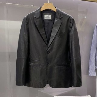 追跡付き 安いエルメス 本物 プレタ レザージャケット erl45878