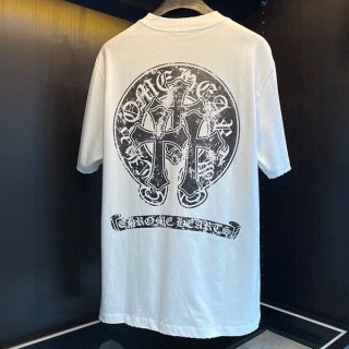 完売必至クロムハーツ 本物 Tee ホースシュー Tシャツ 黒 Kuh30654