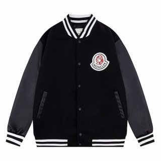 モンクレール×BBC 本物*Durnanスタジャン風レザーMIXショートダウン I20961A