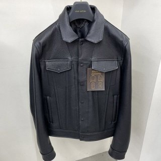定番 ルイヴィトン レザーボクシージャケット vur66070 定番 ルイヴィトン レザーボクシージャケット vur66070