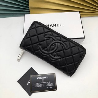 シャネル クラシック ロング ジップ ウォレット 本物 shh22589