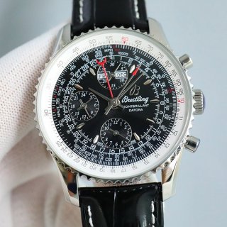 ブライトリング 本物 ナビタイマー クロノグラフ buh15340