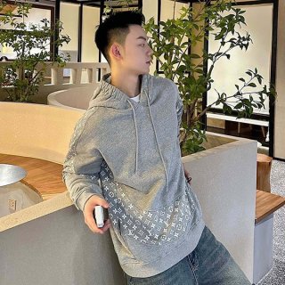 超話題! ルイヴィトン サークルカットフーディ 本物 vur64211