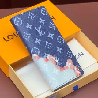 稀少ルイヴィトン 本物 ポルトフォイユブラザ NM 長財布 M82826