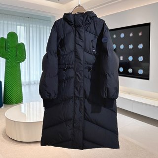 【シンプルで上品】エルメス ロングダウンジャケット 本物 DA0234