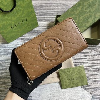 入手困難品！グッチ Gロゴ ブロンディ 本物 ジップアラウンド 長財布 gux60648
