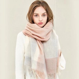 ☆超人気☆バーバリー 本物 クラシック カシミヤ チェック マフラー Bap80655