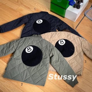 超話題!ステューシー 本物 ジャケット 8 BALL QUILTED LINER JACKET 3色 suc54459 超話題!ステューシー 本物 ジャケット 8 BALL QUILTED LINER JACKET 3色 suc54459