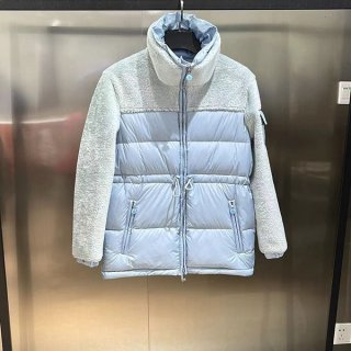 モンクレール 本物 Escaut パッチポケット付 ナイロン シアリングダウン mol76995