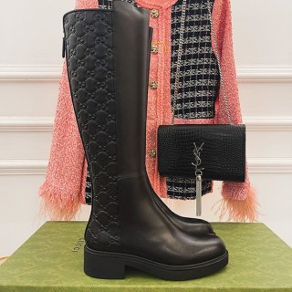 グッチ レディース ロングブーツ 本物 guc08423
