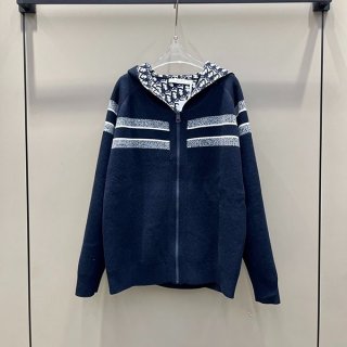 【リバーシブルで使いやすい】ディオール リバーシブル カーディガン 本物 del51065