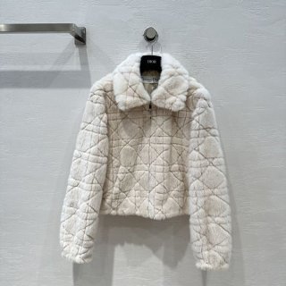 注目度NO.1ディオール カナージュ ミンクファーコート 本物 del23625