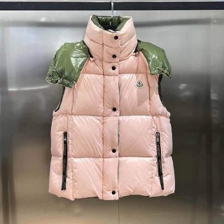 モンクレール 本物 Luzule ダウン ジレ ベスト 女性 ナイロンラッカー mor68675