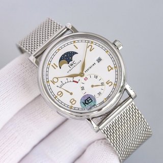 大人気！IWC 本物 ポートフィノ ハンドワインド ムーンフェイズ IW356505Q