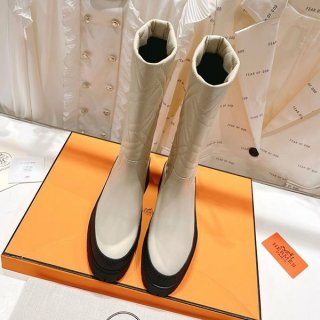 絶対欲しい！可愛いエルメス 厚底 ショートブーツ 本物 err20028