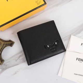 フェンディ バッグバグズ 本物 マネークリップ 折りたたみ財布 feg38803