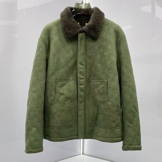 すぐ届ルイヴィトン レザージャケット 本物 シアリングエンボス vuy60051
