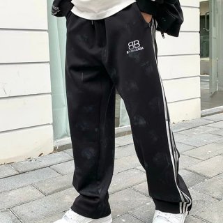 高品質バレンシアガ オーバーサイズナイロントラックスーツパンツ 本物 725461TNO791000