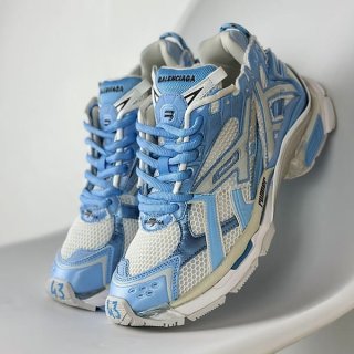 超話題!バレンシアガ メッシュ＆ナイロンランナースニーカー 本物 677403W3RB34912