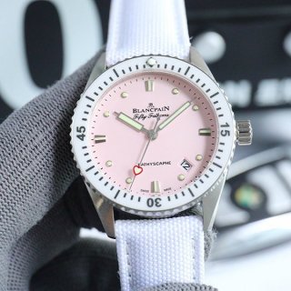 ブランパン 本物 フィフティファゾムス バチスカーフ 38mm blm06299