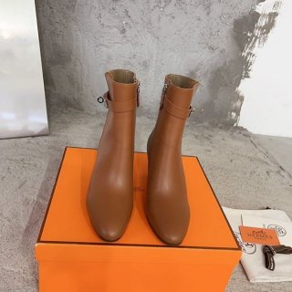 足元上品にエルメス★アンクルブーツ 本物Saint Germain erx04745