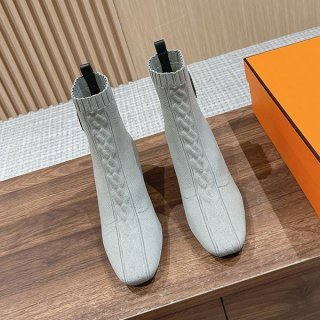 希少! エルメス ヴォルヴェールショートブーツ 本物 ern77793