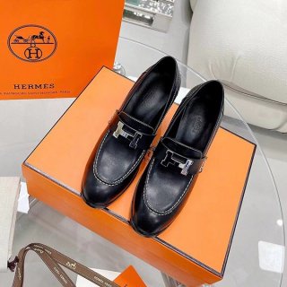 足元上品にエルメス ローファー ハイヒール コピー ero41349