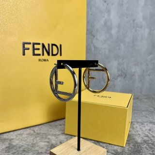 希少色人気フェンディ ピアス ゴールド シルバー ローズピンク 本物 feq60845