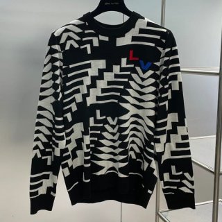 すぐ届くルイヴィトン ウール プルオーバー セーター 本物 1AFAMT