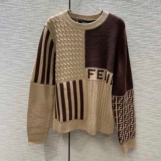 世界中で大人気フェンディ カシミアウール セーター ロゴ 本物 fel96240