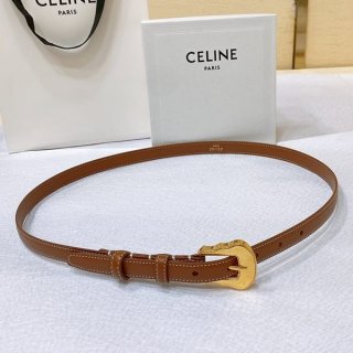 一目惚れセリーヌ HOMME BC-04 ゴールドメタル バックルベルト 本物 Cem08396