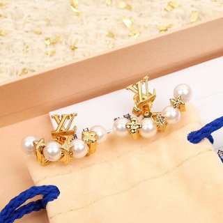大人気で入手困難ルイヴィトン ミニグラム パール ピアス 本物 M01258