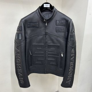 限定希少 ジバンシィ レザー ジャケット 本物 jii03182