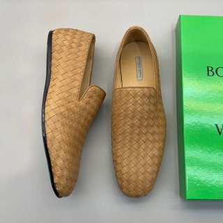 注目★ボッテガ ヴェネタ イントレチャートレザースリッパ 本物 730275V2ED03372