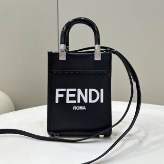 超希少★フェンディ サンシャイン 本物ショッパー スモール ミニバッグ feg23127