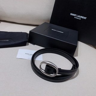 サンローラン レーム スリム ベルト 本物 Sap87358