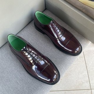 《大人気》履き心地の良い ボッテガ 本物 スウェル レザーシューズ boe83184