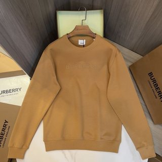 大人気!バーバリー クルーネックコットンスウェットシャツ 本物 Baq95304