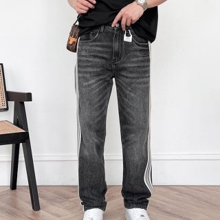 ブティックバレンシアガ 本物 フレア ブーツカット ワイド デニム ジーンズ baz51327