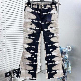 人気急上昇ルイヴィトン モノグラムテーラードデニムパンツ 本物 vuq65935