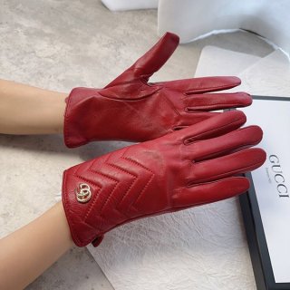 グッチ GGマーモントシェブロン レザー グローブ コピー gum85176