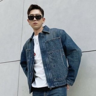 高品質ルイヴィトン デニムジャケット 本物 vul04580