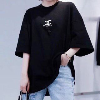 完売必至シャネル バードモチーフ ココマークCCロゴショートTシャツ 本物 shc57970
