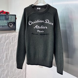 新デザインディオール アトリエロゴウールセーター 本物 213M640AT298C889