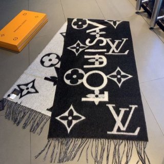 ★日本!!人気！ルイヴィトン 本物 エシャルプレイキャビック マフラー vur92579