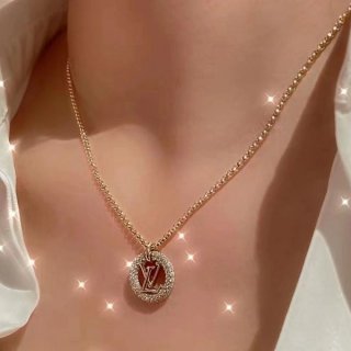 希少色ルイヴィトン ネックレス 本物 コリエ ルイーズ バイ ナイト M00759