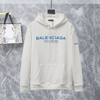 送料込バレンシアガ 本物 LOGO ミディアムフィット フーディー 両面ロゴ bab14617